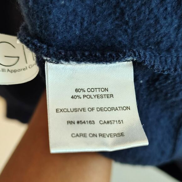 Dallas Cowboys Men 2XL Blue Gray Stripe Zip Front Hoodie Jacket NFL Game Day - Picture 5 of 8